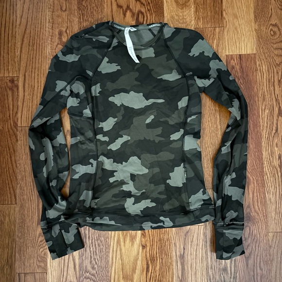 lululemon athletica Tops - Lululemon Athletica Camouflage Long Sleeve Top